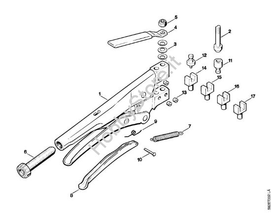 Pinza lervachiodi STIHL NG 6 NG 6 NG 6 brand Stihl
